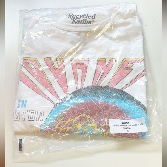Recycled Karma Journey The Escape Tour Graphic Tee. Medium. New. - Picture 2 of 2